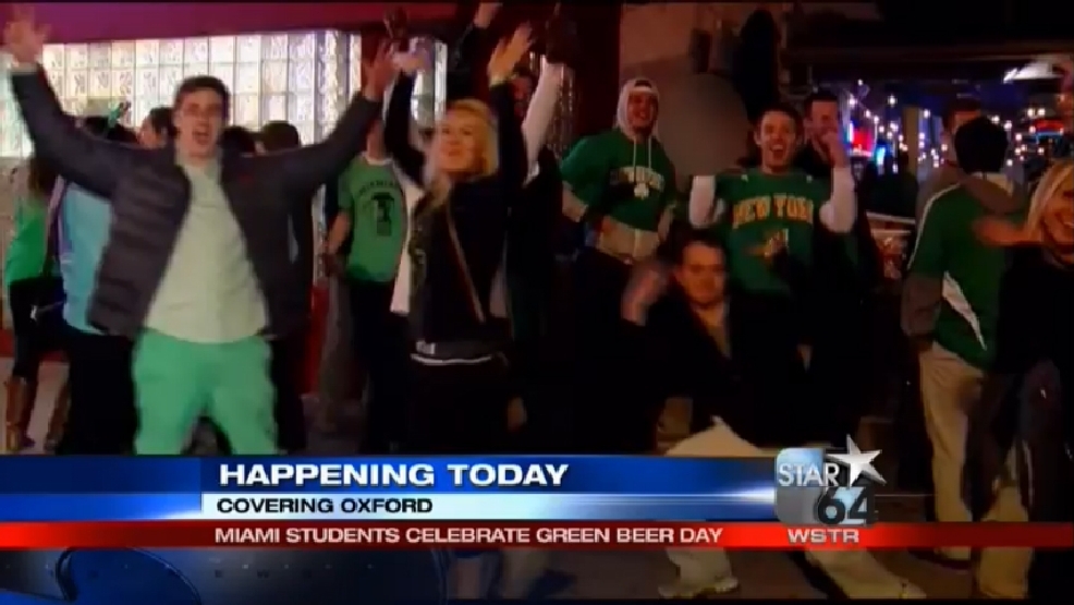 Green Beer Day at Miami University WKRC