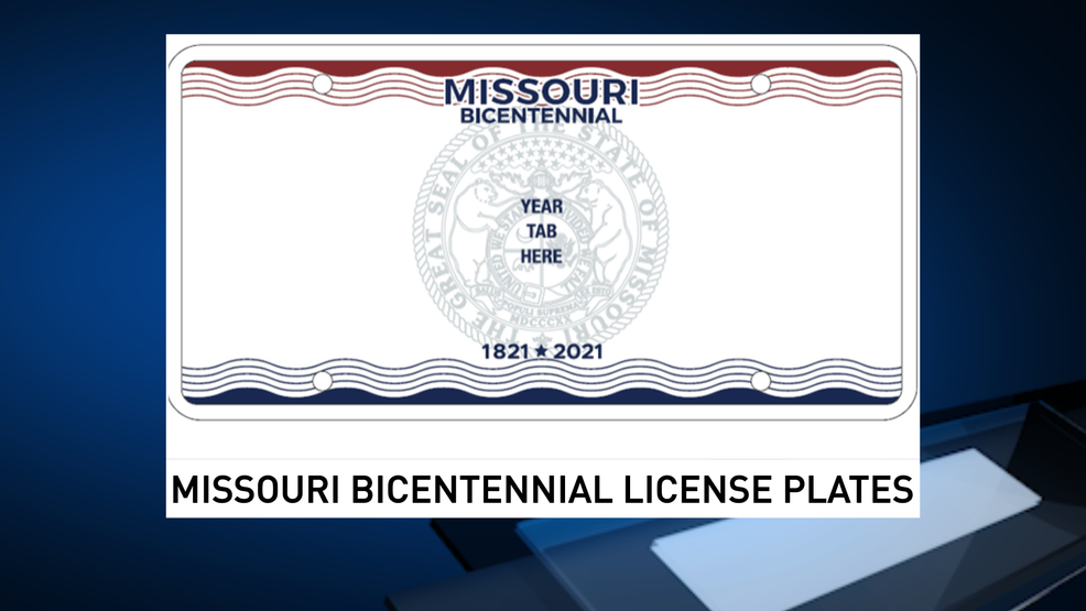 Missouri drivers to get new bicentennial license plates KTVO