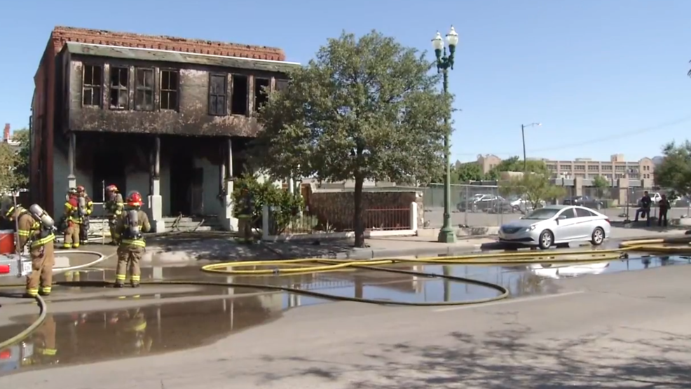 Crews responding to house fire in downtown El Paso KFOX