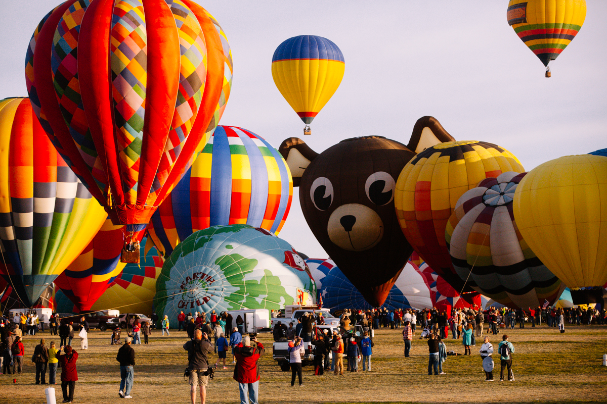 See albuquerque sights by hot air balloon. 