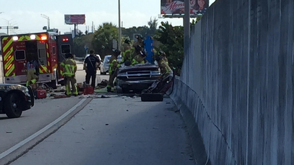 Serious Crash On I-95 Just North Of 45th Street | WPEC