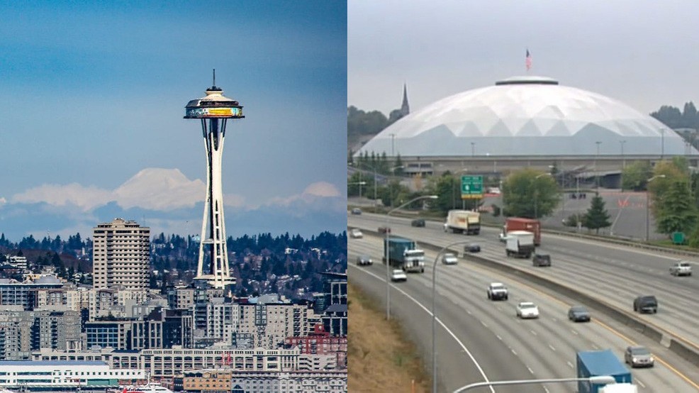 KVI's John Carlson compares the campaign contributions from residents of Seattle versus Tacoma for the top 2020 Presidential campaigns. (photo: KOMO News) 19d2204a-c064-4957-b5ae-ea46e10f2688-large16x9_tacoma_seattle.jpg
