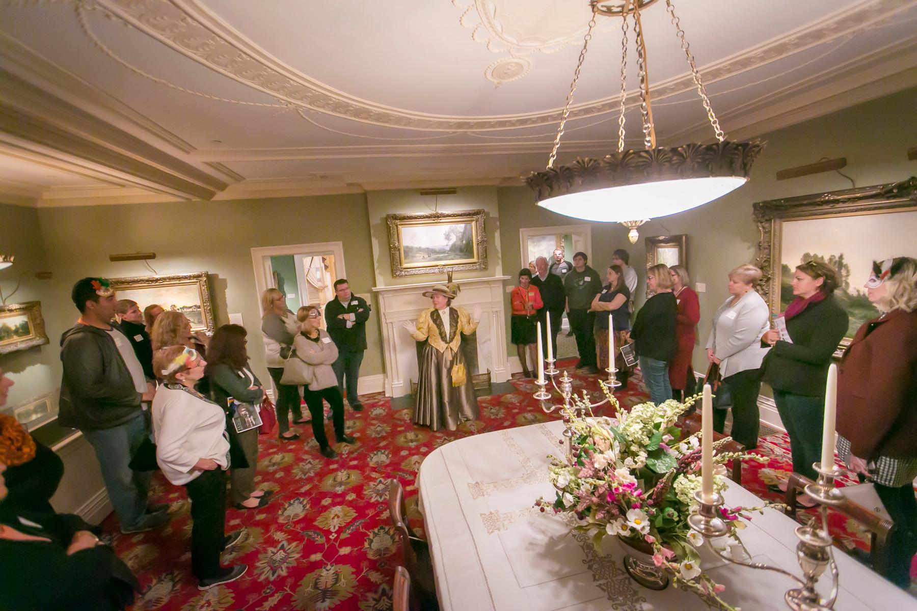 The Taft Museum Of Art Turned Into A Haunted House For Haunted House The Taft At Night Was Held On Thursday October 26