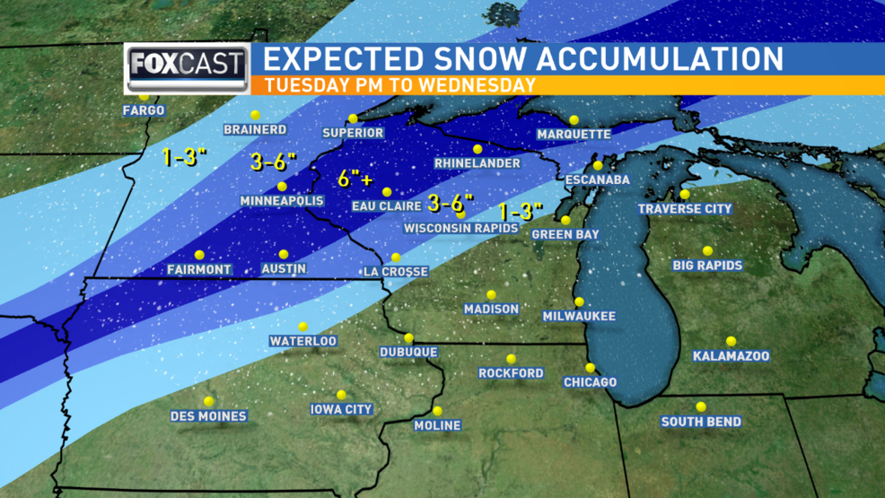 Winter Storm To Affect Travel With Snow In Northwestern Wi Rain And Wind Elsewhere Wmsn