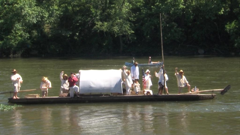 Batteau Festival Takes River Route Back In Time WSET