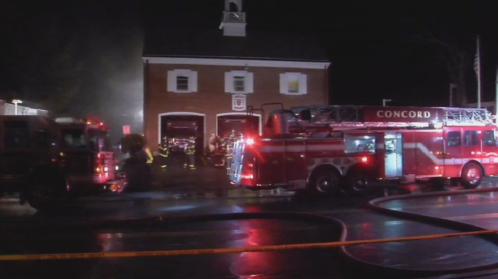 3 firefighters escape fire at Massachusetts fire station WJAR