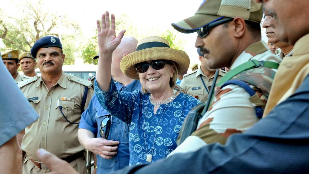 India Hillary Clinton Hillary Clinton in India AP35.jpg