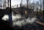 log cabin pancake house gatlinburg fire