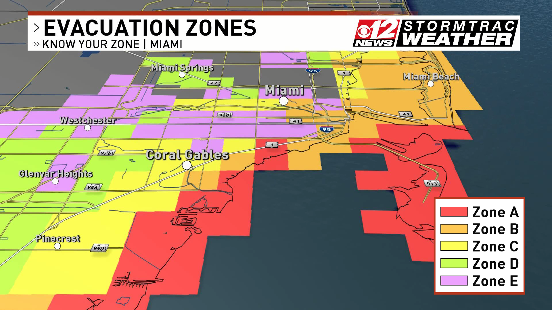 Hurricane Preparedness Week: Evacuation Zones | WTVX