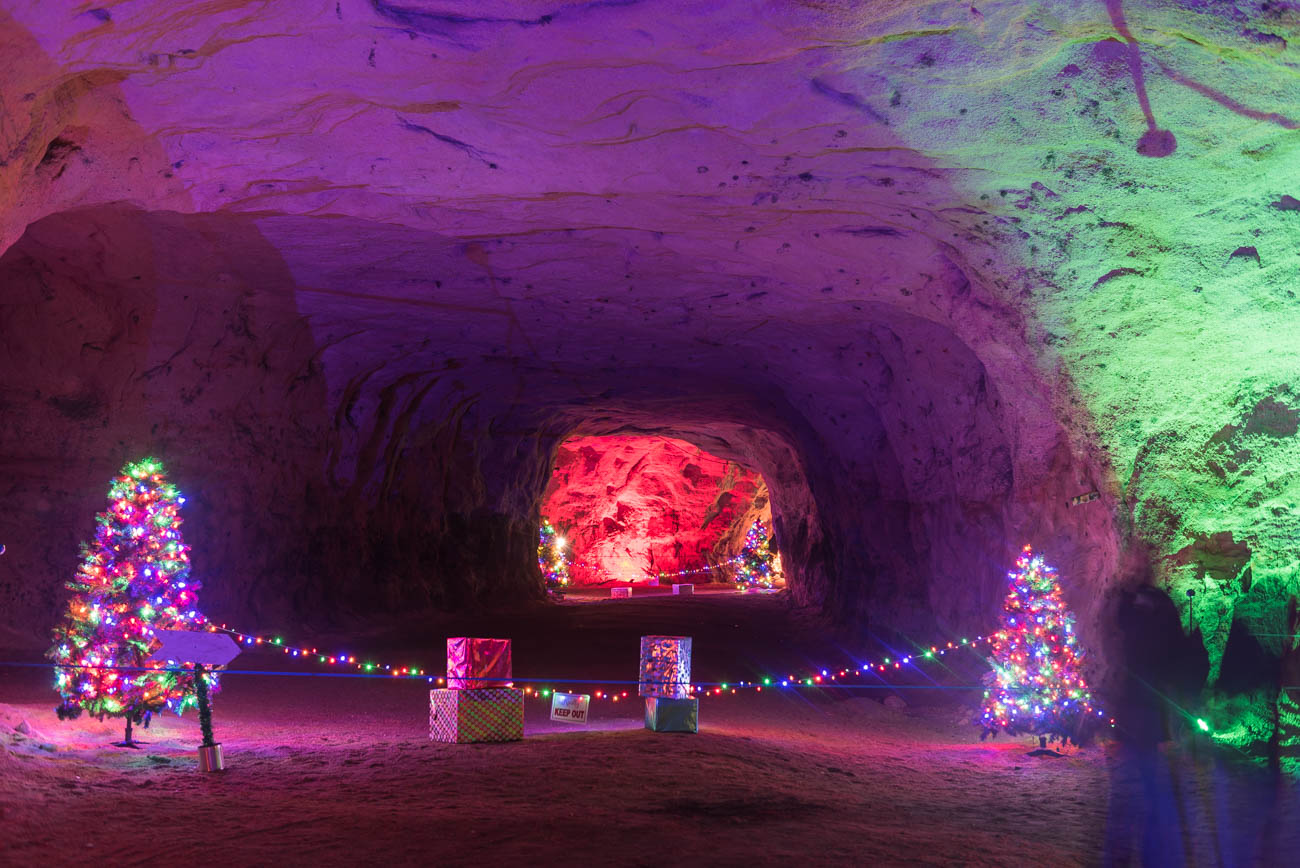 Photos We Drove 2 Hours to See the Christmas Cave Cincinnati Refined