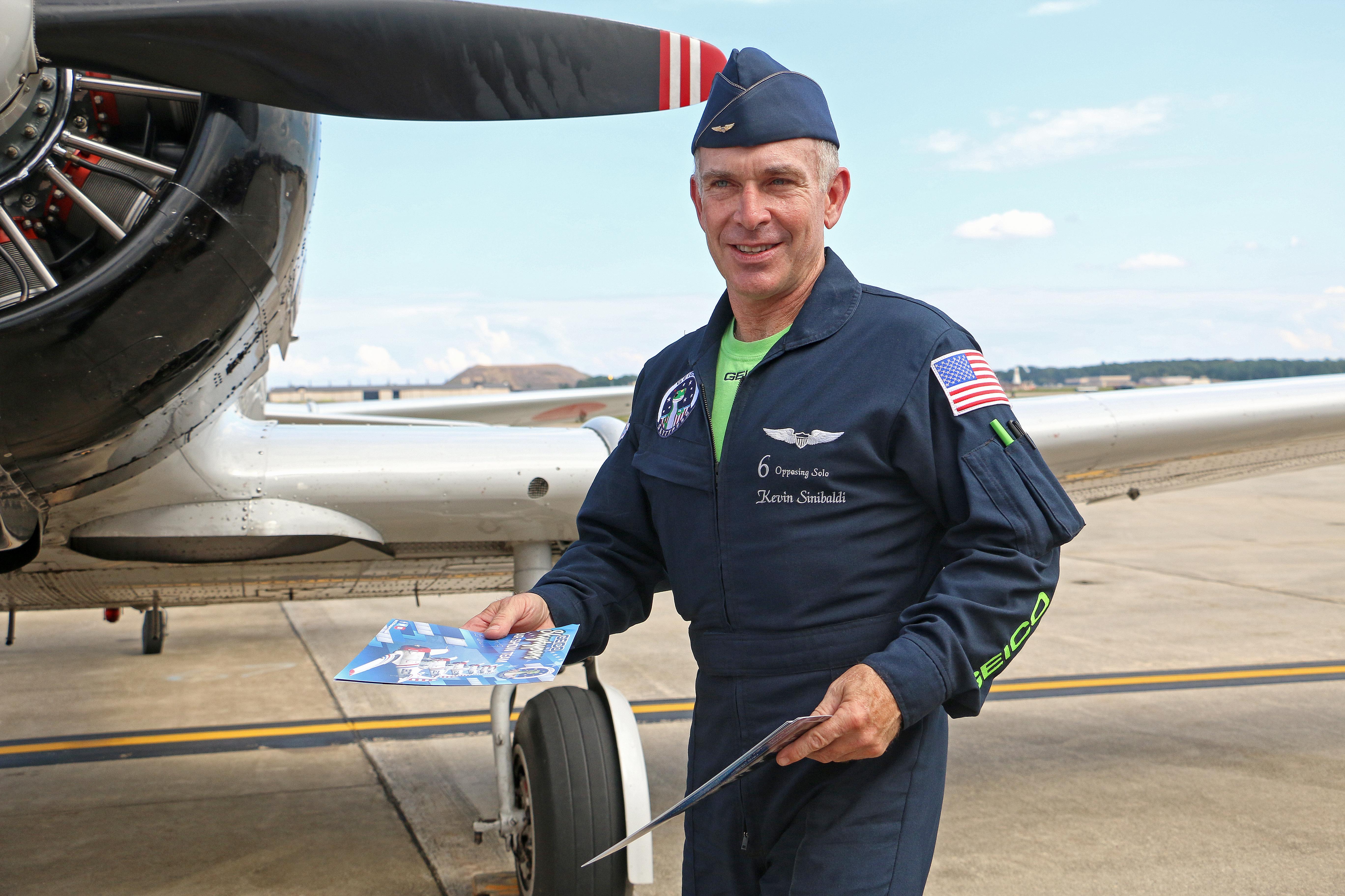 U.S. Air Force's aerial demonstrations light up the sky at Joint Base