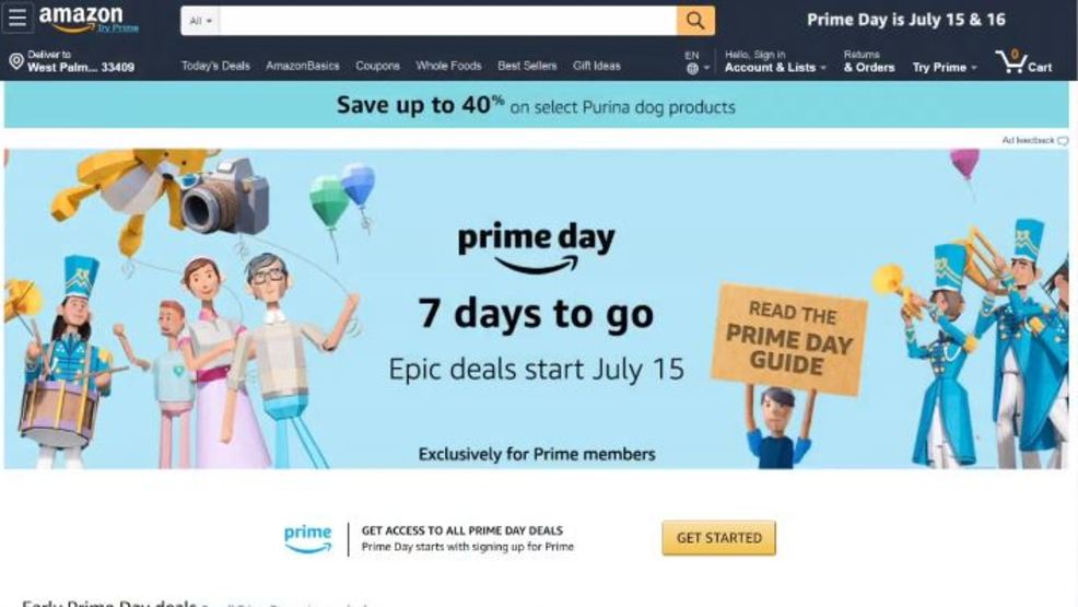 Start your Amazon Prime Day shopping early WPEC