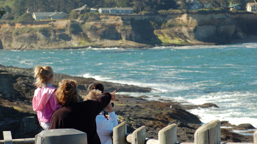 Whale Watching Spoken Here: Volunteers staffing Oregon Coast through