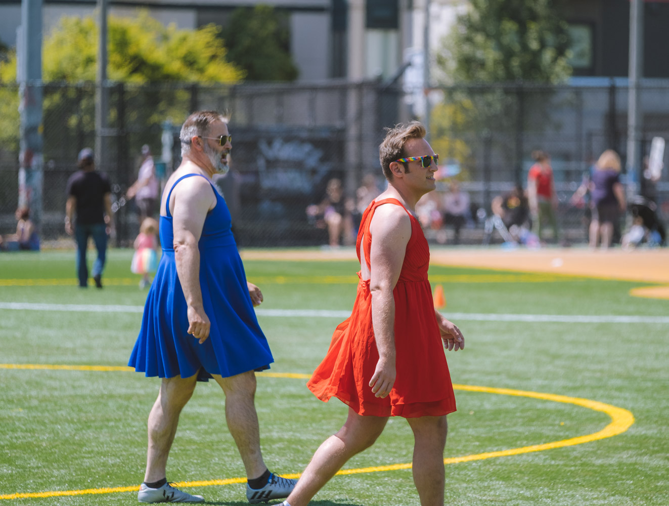 Photos Prom Dress Rugby takes over Cal Anderson Park for PRIDE
