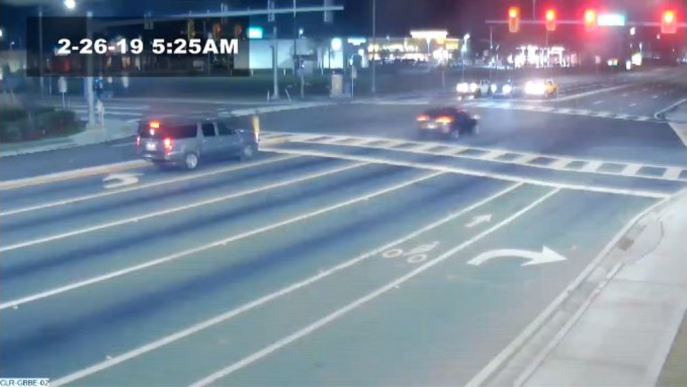 VIDEO SUV caught running red light five times in 17 days WPEC