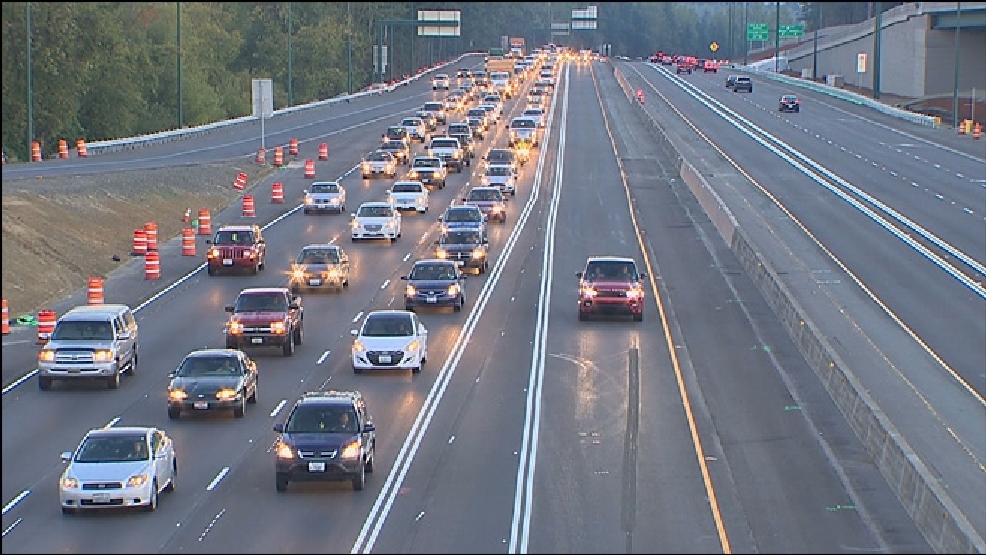 WSDOT New I405 toll lanes are shrinking commute times KOMO