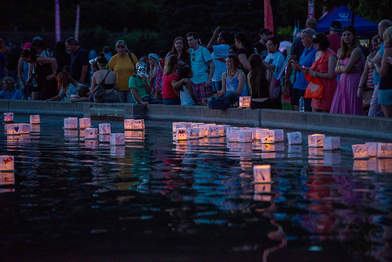 The Water Lantern Festival Proved to Be Among the Most Photogenic