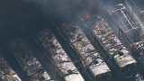 Dozens of school buses destroyed as Puyallup bus barn erupts in flames, explosions