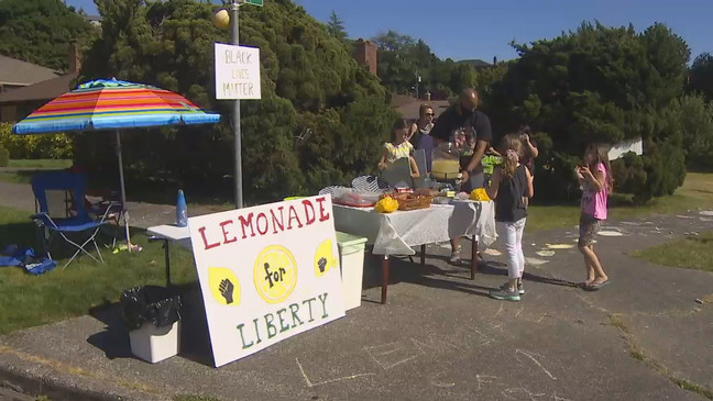 west seattle 4th grader uses lemonade stand to raise awareness